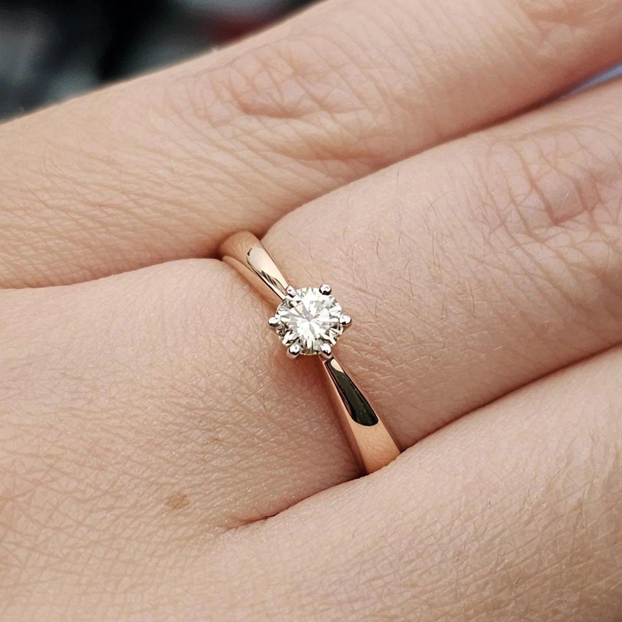Кольцо Deimantas 110125480 17р 0,23ct. купить,NaN