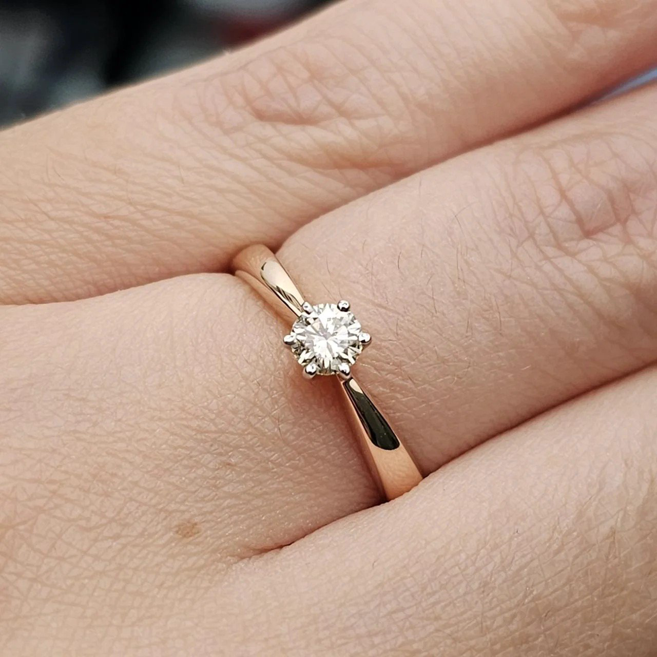 Кольцо Deimantas 110125480 17р 0,23ct. купить,NaN