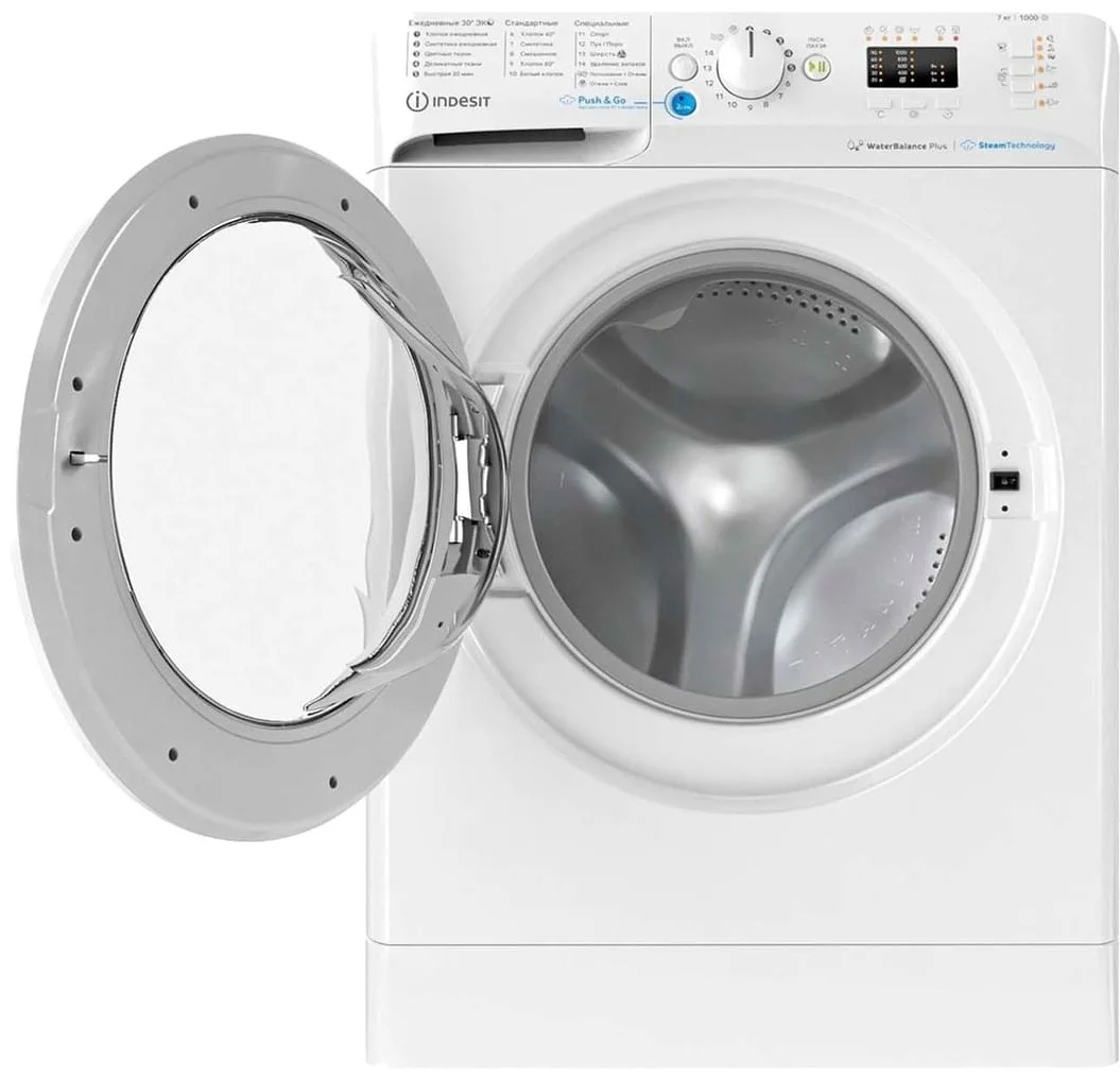Стиральная машина Indesit BWSA 71052 XWWV RU белая купить,0
