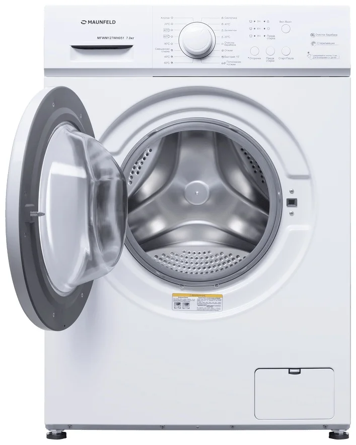 Стиральная машина Maunfeld MFWM127WH051 белая купить,0