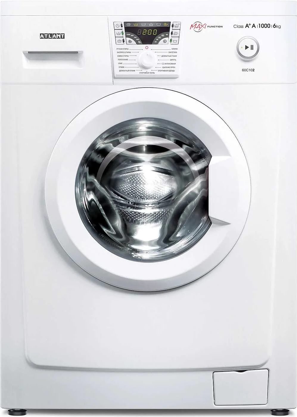 Стиральная машина Atlant СМА 60C102-000 белая купить,NaN