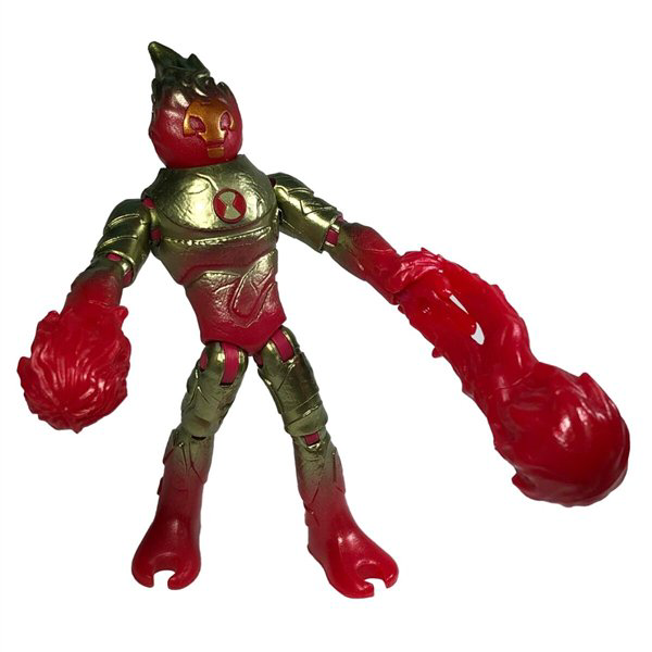 Фигурка Ben 10 Человек-огонь металлик 76173 12.5см  купить,NaN
