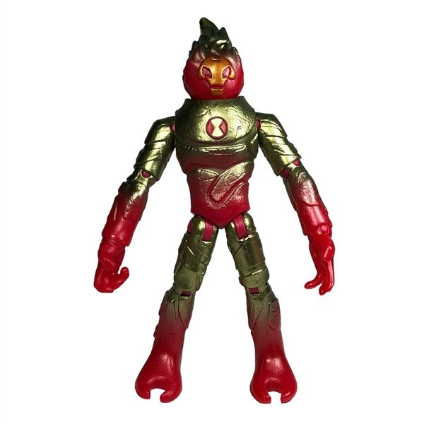 Фигурка Ben 10 Человек-огонь металлик 76173 12.5см  купить,NaN