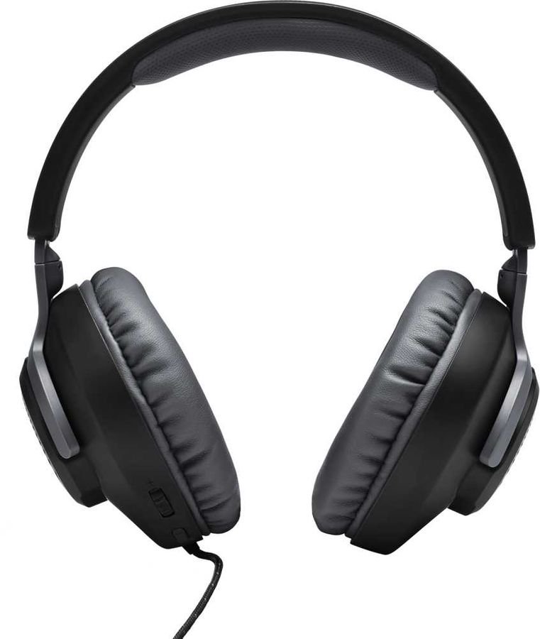 Наушники игровые проводные JBL Quantum 100 BLK черные купить,NaN