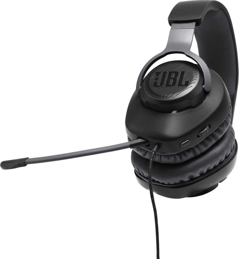 Наушники игровые проводные JBL Quantum 100 BLK черные купить,NaN