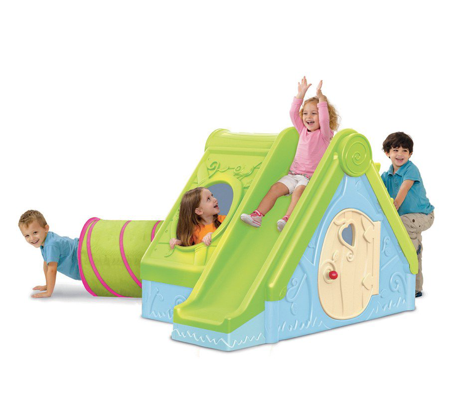 Игровой дом Keter Фунтик голубо-зеленый купить,NaN
