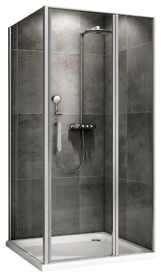 Угол душевой Abber Sonnenstrand AG04110S-S80 80х195см серый купить,438600