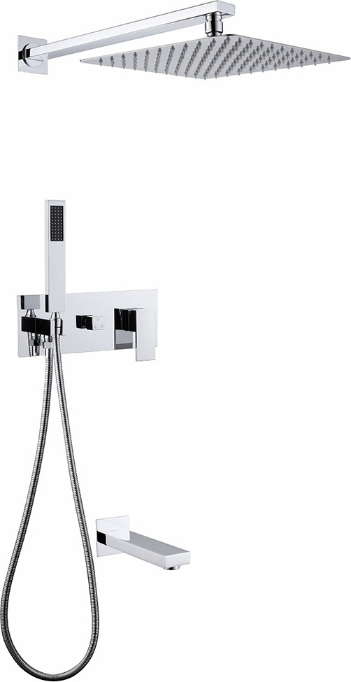 Душевая система Abber Daheim AF8217 хром купить,NaN