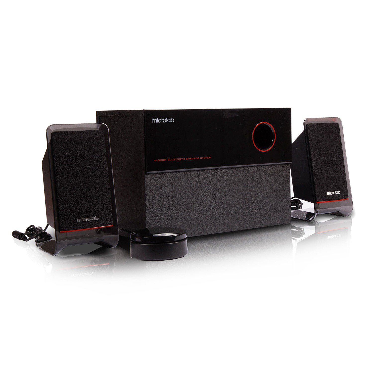 Колонки Microlab M-200BT черные - ForteMarket Колонки Microlab M-200BT черные купить,0