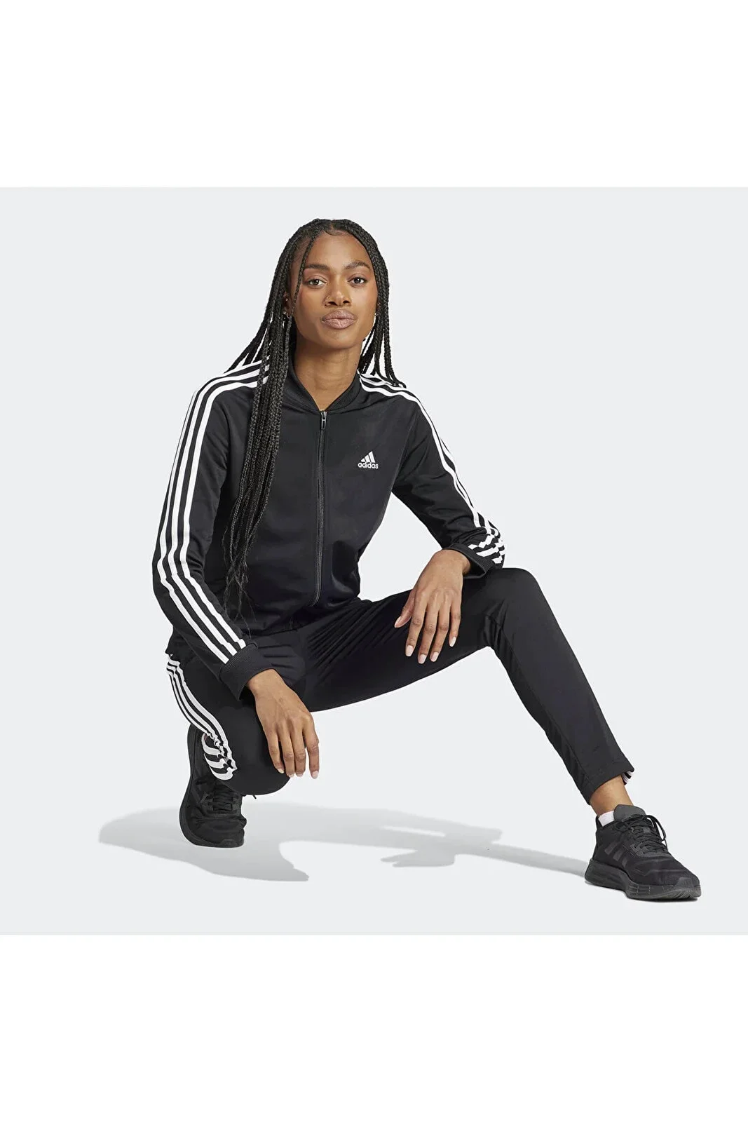 Спортивный костюм Adidas IJ8781 черный M купить,0