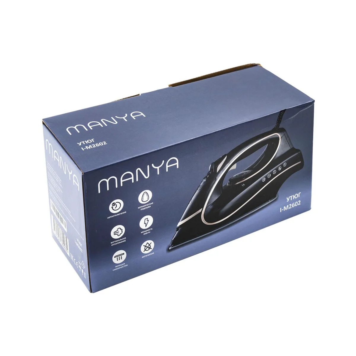 Утюг Manya I-M2602 черный купить,0