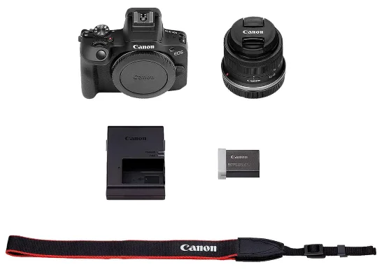 Фотоаппарат Canon EOS R100 + RF-S 18-45 Black - ForteMarket Фотоаппарат Canon EOS R100 + RF-S 18-45 Black купить,0