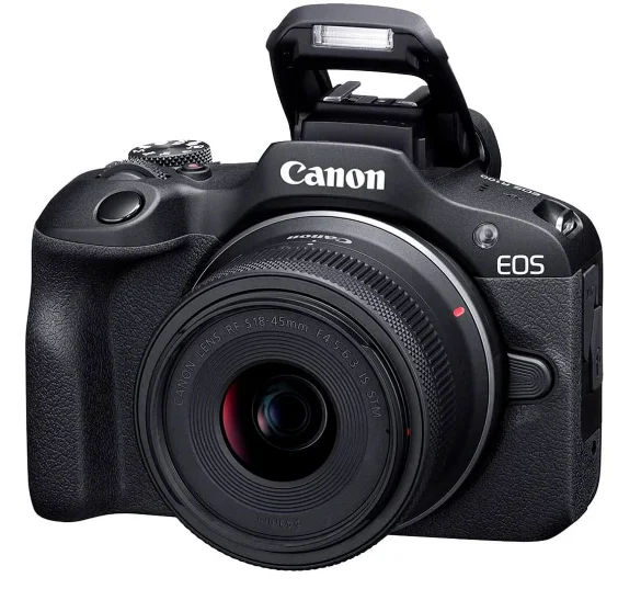 Фотоаппарат Canon EOS R100 + RF-S 18-45 Black - ForteMarket Фотоаппарат Canon EOS R100 + RF-S 18-45 Black купить,0