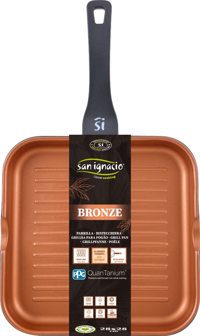 Сковорода Bergner Bronze SG-6612 28 см купить,NaN