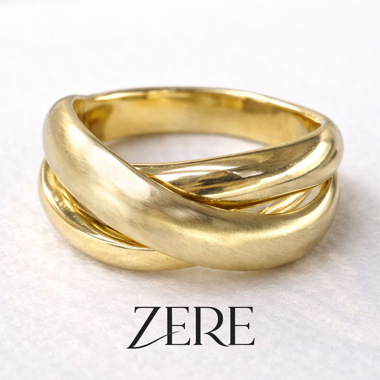 Кольцо Zere двойное 18р 3.55гр - ForteMarket Кольцо Zere двойное 18р 3.55гр купить,290050