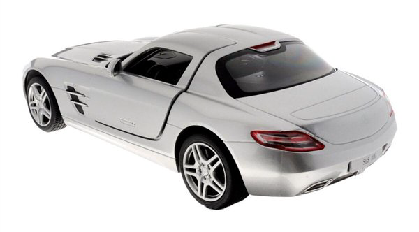 Машинка Rastar   1:14  Mercedes-Benz SLS AMG серебристая купить,NaN