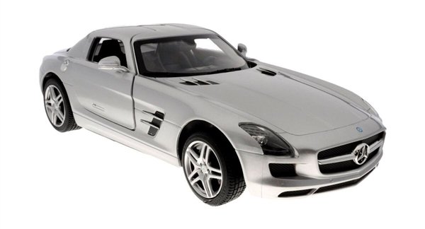 Машинка Rastar   1:14  Mercedes-Benz SLS AMG серебристая купить,NaN