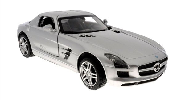 Машинка Rastar   1:14  Mercedes-Benz SLS AMG серебристая купить,NaN