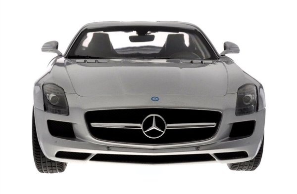 Машинка Rastar   1:14  Mercedes-Benz SLS AMG серебристая купить,NaN
