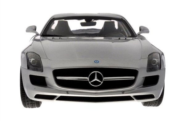 Машинка Rastar   1:14  Mercedes-Benz SLS AMG серебристая купить,NaN