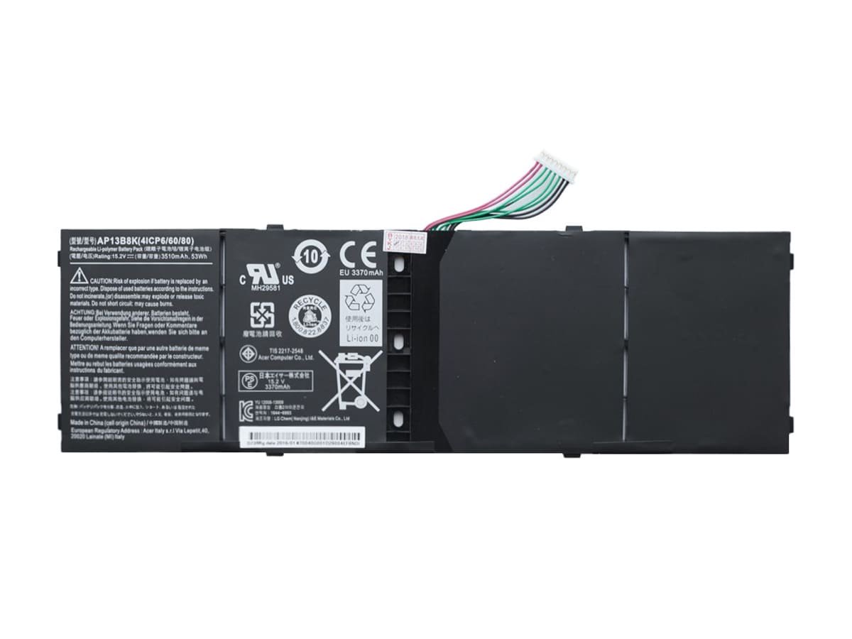 Аккумулятор для ноутбука Acer AP13B8K 15V 53Wh 3530 mAh