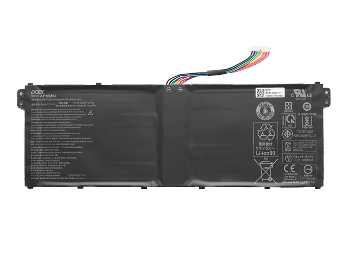 Аккумулятор для ноутбука Acer AP16M5J 7.7V 37Wh 4810 mAh 