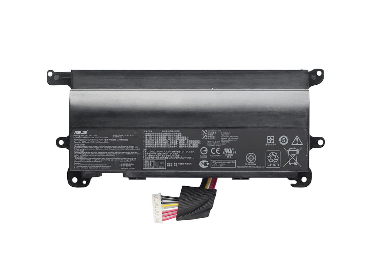 Аккумулятор для ноутбука Asus A32N1511 11.25V 67Wh 6000 mAh