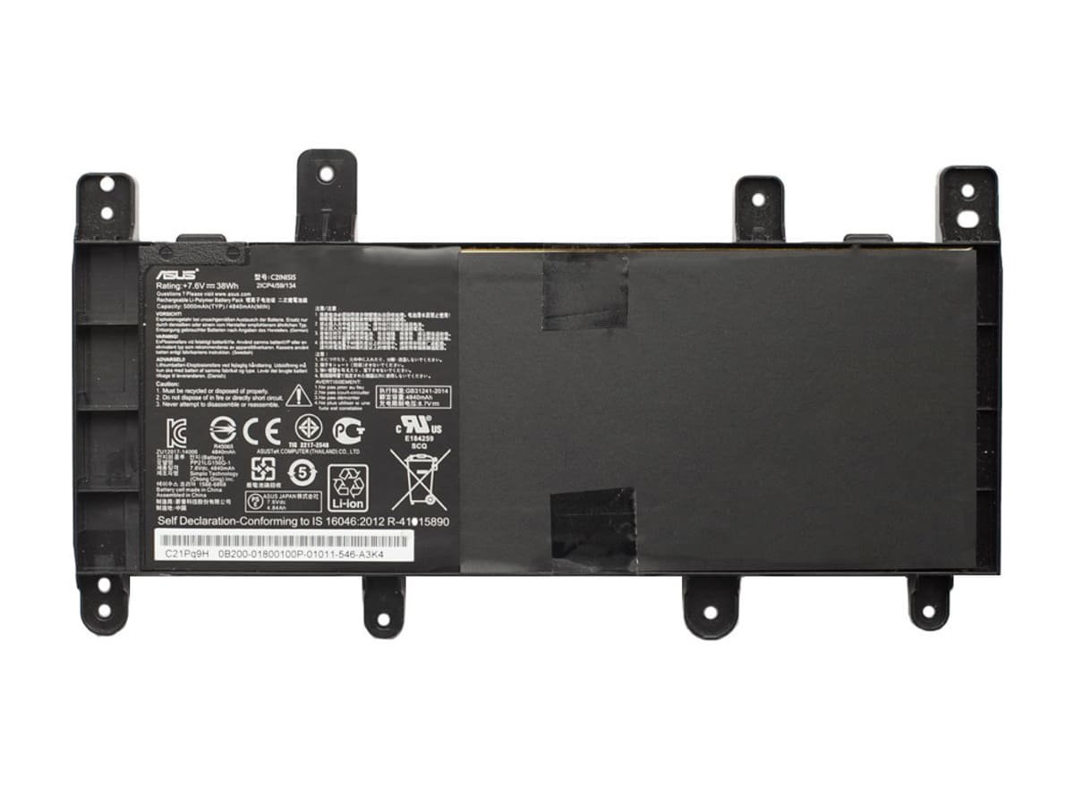 Аккумулятор для ноутбука Asus C21N1515 7.6V 38Wh 5000 mAh