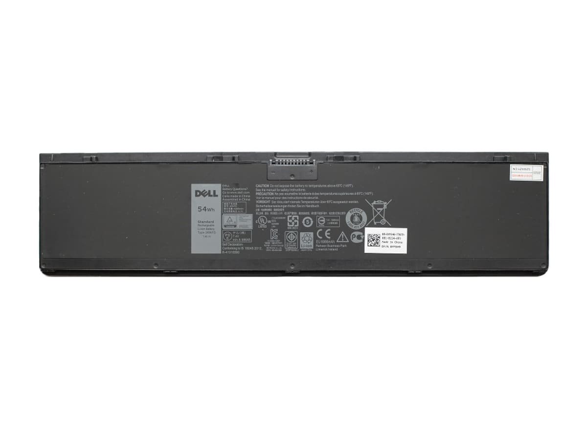 Аккумулятор 3RNFD для ноутбука Dell 7.4V 54Wh 6986 mAh