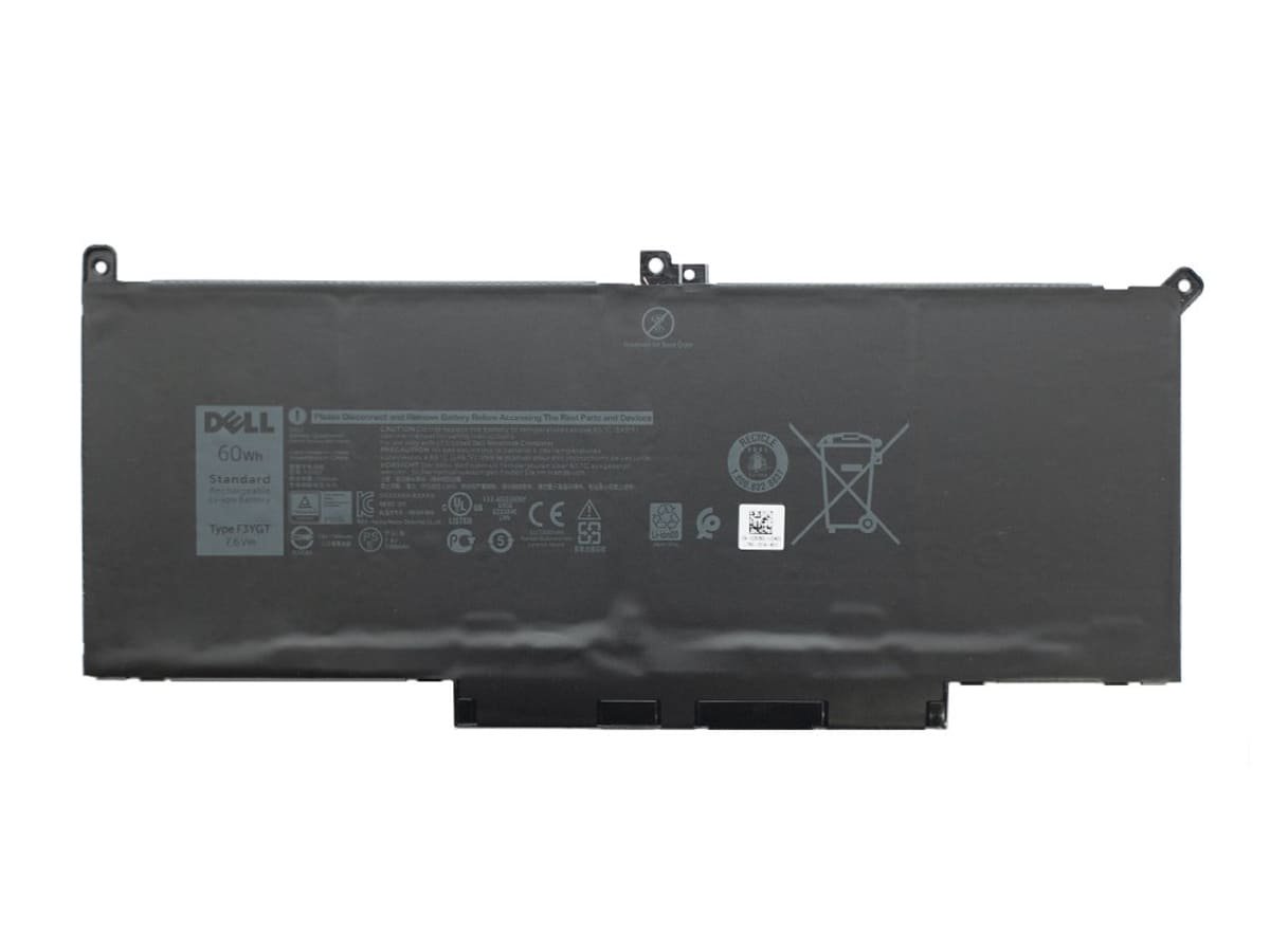 Аккумулятор для ноутбука Dell F3YGT 7.6V 60Wh 7900 mAh