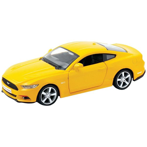 Модель машины 1:32 Ford Mustang 2015 желтая купить,NaN