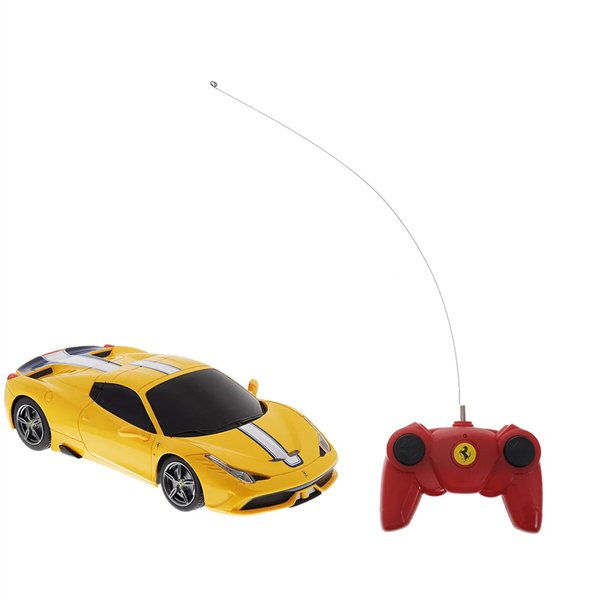Машинка Rastar  1:24 Ferrari 458 Speciale A желтая купить,NaN