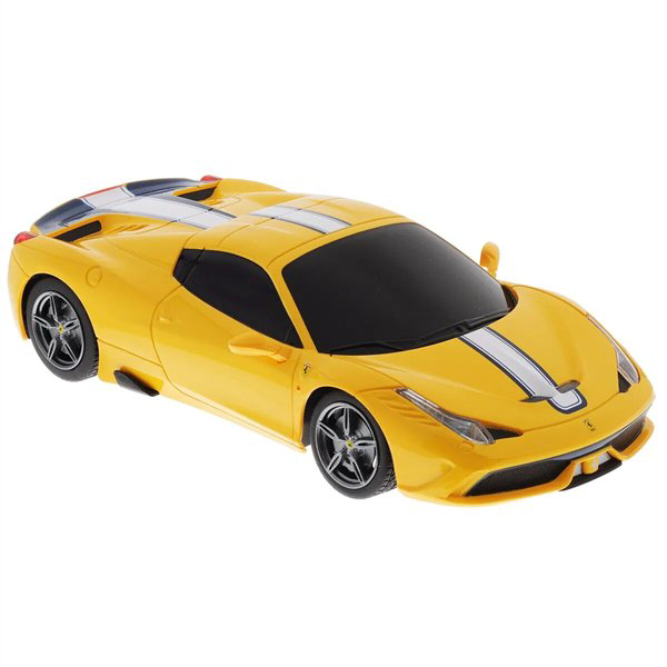 Машинка Rastar  1:24 Ferrari 458 Speciale A желтая купить,NaN