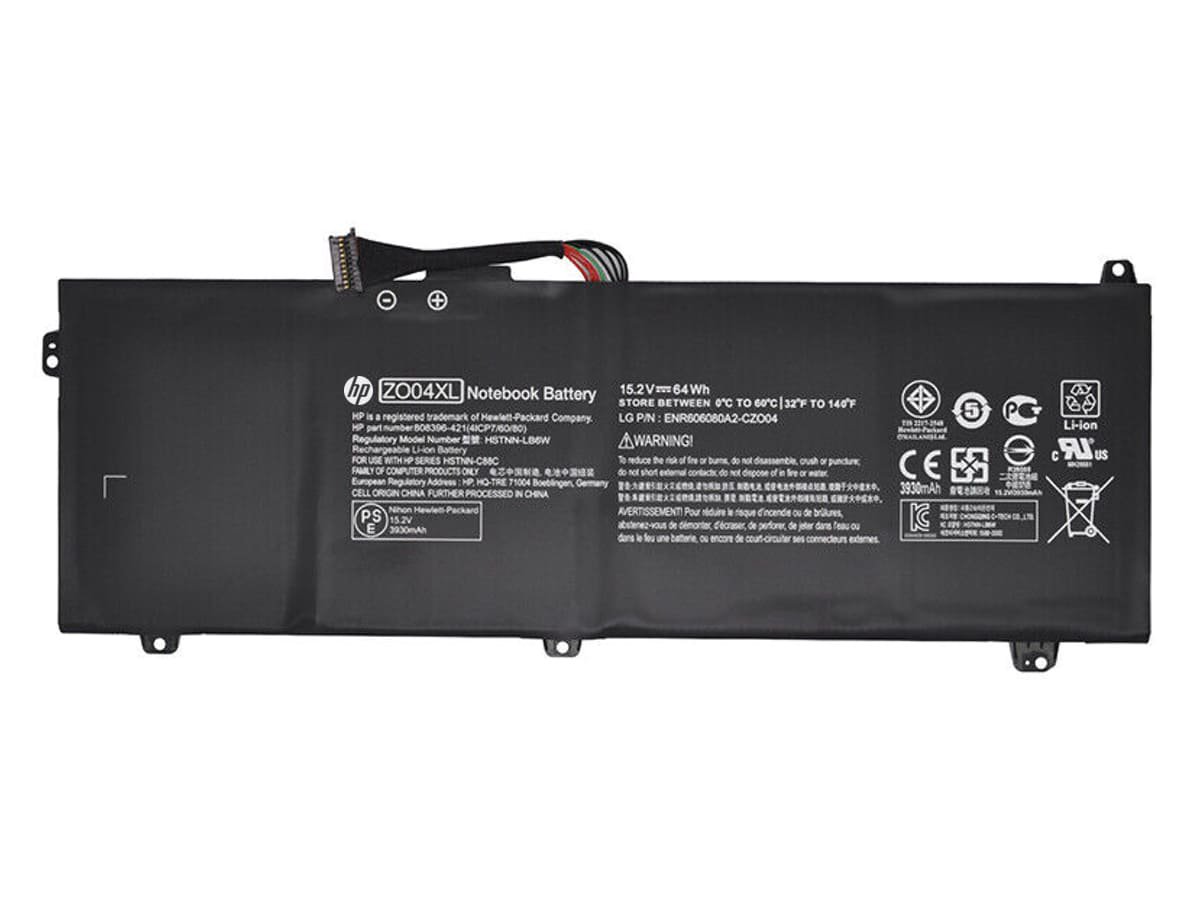 Аккумулятор ZO04XL для ноутбука HP 15.2V 64Wh 4240 mAh
