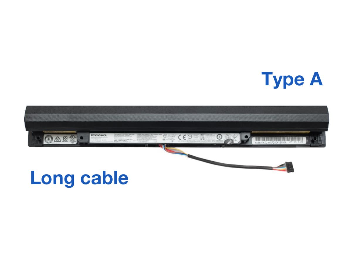 Аккумулятор L15L4A01-A для ноутбука Lenovo 14.4V 32Wh 2200 mAh