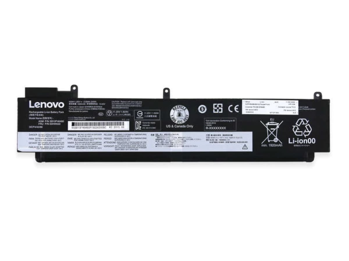 Аккумулятор L16M3P73-B для ноутбука Lenovo 11.25V 24Wh 2090 mAh