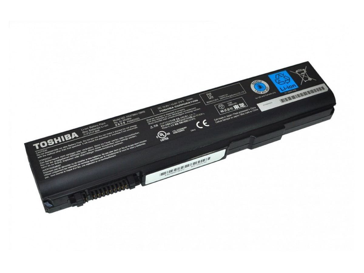 Аккумулятор PA3788U-1BRS для ноутбука Toshiba 10.8V 55Wh 5200 mAh