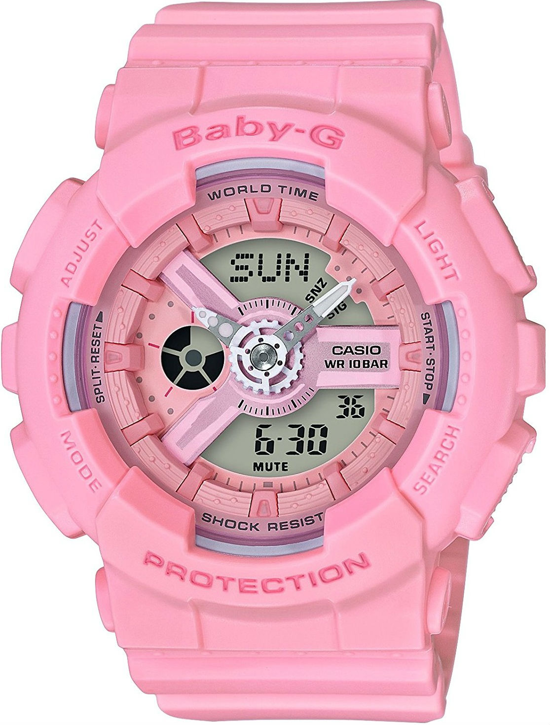 Часы Casio BA-110-4A1ER розовые  купить,NaN