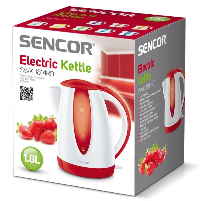 Электрочайник Sencor SWK 1814RD красный купить,NaN