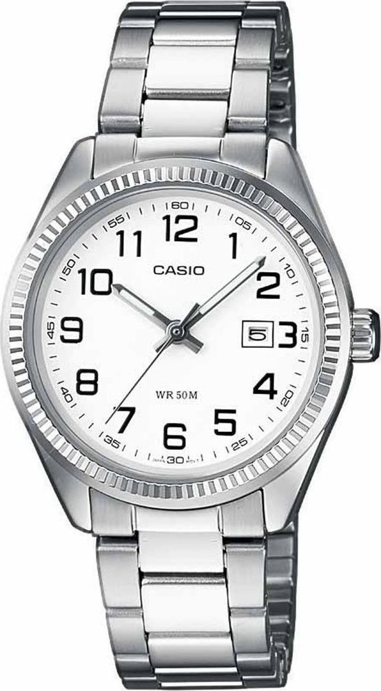 Часы Casio LTP-1302PD-7BVEF серебристые  купить,NaN
