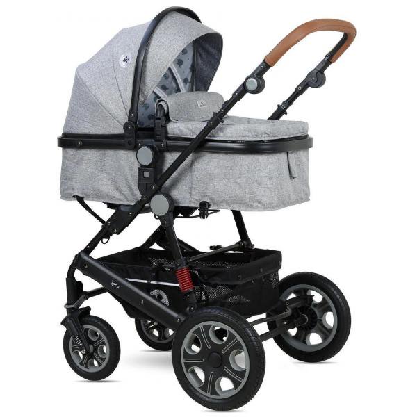 Коляска трансформер Lorelli Lora Set Grey Elephants 2123 купить,NaN
