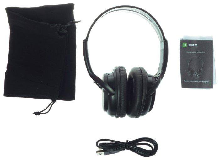 Наушники Harper HB-201 черные купить,NaN