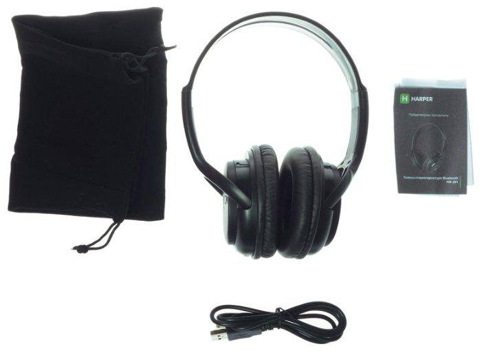 Наушники Harper HB-201 черные купить,NaN