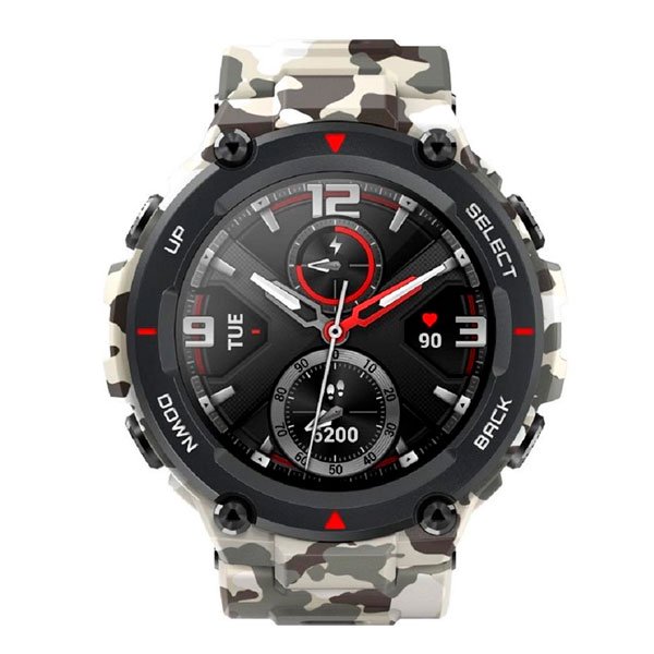 Смарт-часы Xiaomi Amazfit T-Rex Camo Green