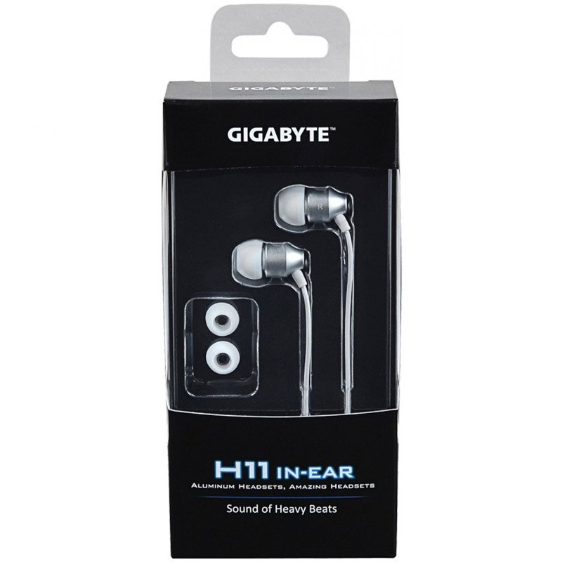 Наушники Gigabyte GP-H11 белые купить,NaN