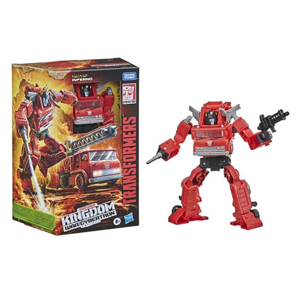 Фигурка Hasbro Transformers  Generations  WfC Kingdom  Вояджер-Инферно купить,NaN
