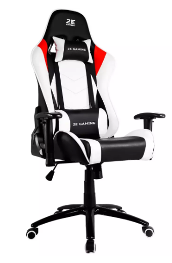 Кресло игровое 2E Gaming Chair Bushido 2E-GC-BUS-WT White/Black