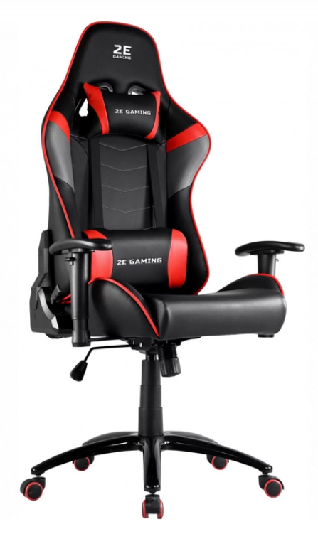 Кресло игровое 2E Gaming Chair Bushido 2E-GC-BUS-BKRD Black/Red