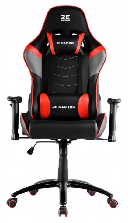 Кресло игровое 2E Gaming Chair Bushido 2E-GC-BUS-BKRD Black/Red
