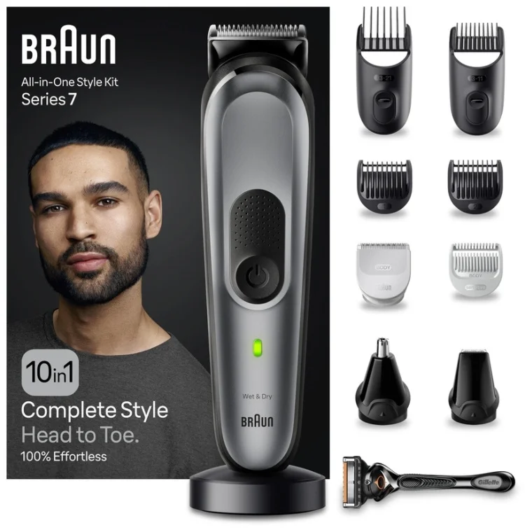 Триммер Braun MGK7420 черный - ForteMarket Триммер Braun MGK7420 черный купить,0